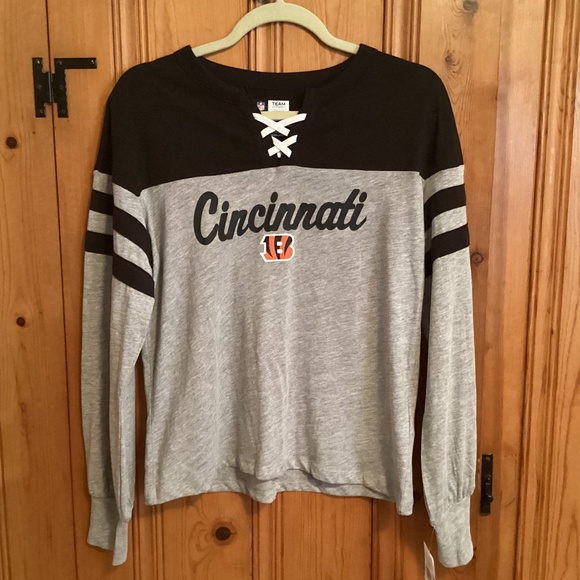 NFL Tops - NWT Cincinnati Bengals Long Sleeve Shirt